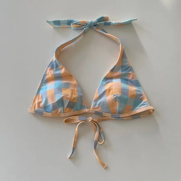 Cupshe Bikini Top Tie Back Halter - Picture 1 of 11